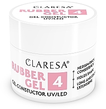 Гель для нарощування нігтів, 12 г - Claresa Rubber Gel — фото N3