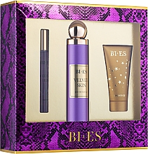 Bi-Es Velvet Skin For Woman - Набор (edp/100ml + s/g/50ml + parfum/12ml) — фото N1