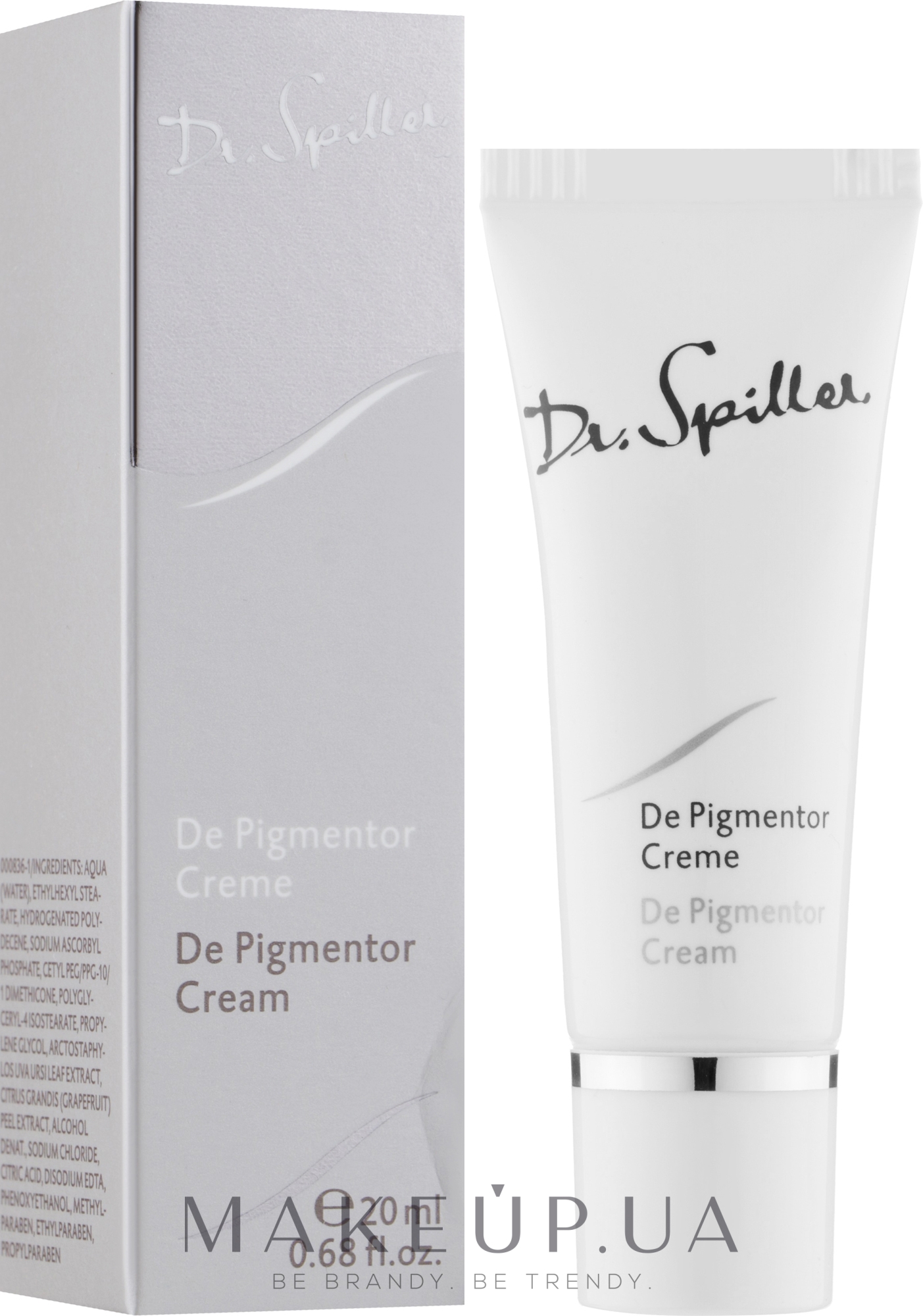 Депігментувальний крем для локального нанесення - Dr. Spiller De Pigmentor Cream — фото 20ml