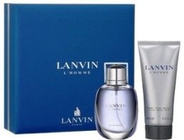 Духи, Парфюмерия, косметика Lanvin L'Homme Lanvin - Набор (edt/50ml + s/g/50ml)