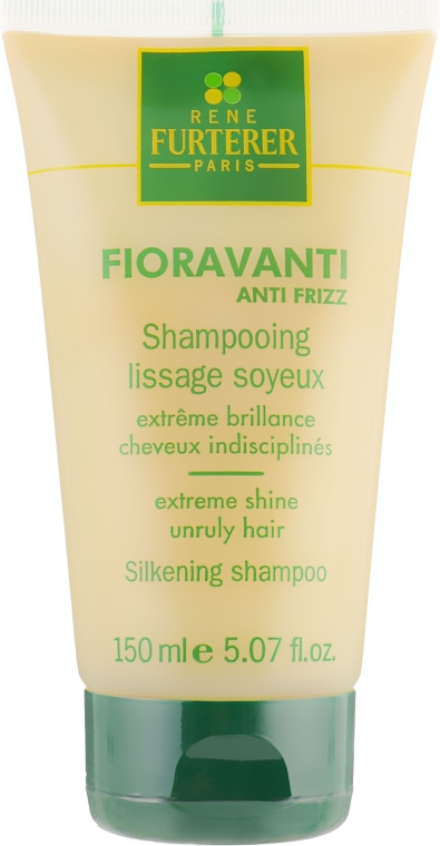 Смягчающий шампунь для непослушных, волнистых волос - Rene Furterer Fioravanti Anti-Frizz Silkening Shampoo — фото N1