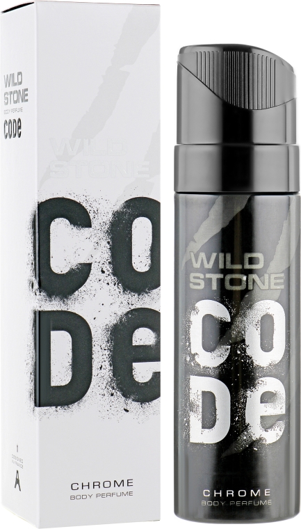 Парфюмированный спрей для тела - Wild Stone Code Chrome — фото N1