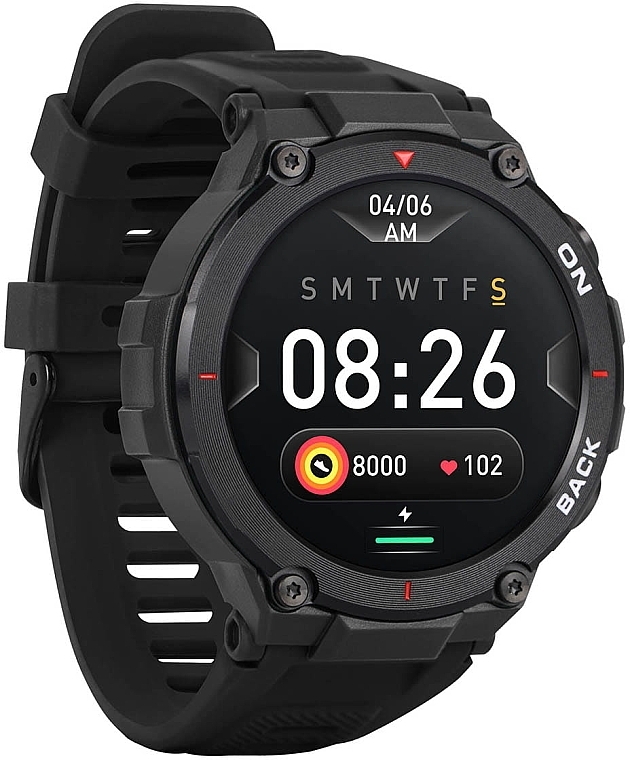 Смарт-часы для мужчин, черные - Garett Smartwatch GRS — фото N3