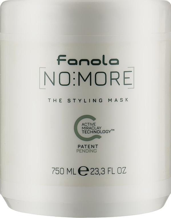 Натуральная маска для укладки волос - Fanola No More The Styling Mask  — фото N4