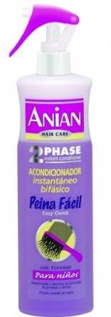 Двофазний кондиціонер для дитячого волосся - Anian Conditioner Biphasic Easy Comb — фото N1