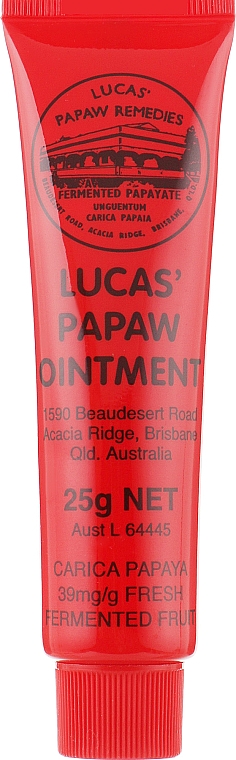 Восстанавливающий лечебный бальзам для губ - Lucas Papaw Remedies Ointment Balm — фото N3