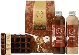 Парфумерія, косметика Набір "Шоколад і ваніль", 5 продуктів - Fresh Line Gift Set