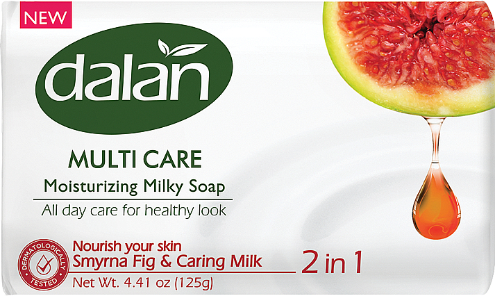 Мыло туалетное "Инжир и молоко" - Dalan Multi Care — фото N1