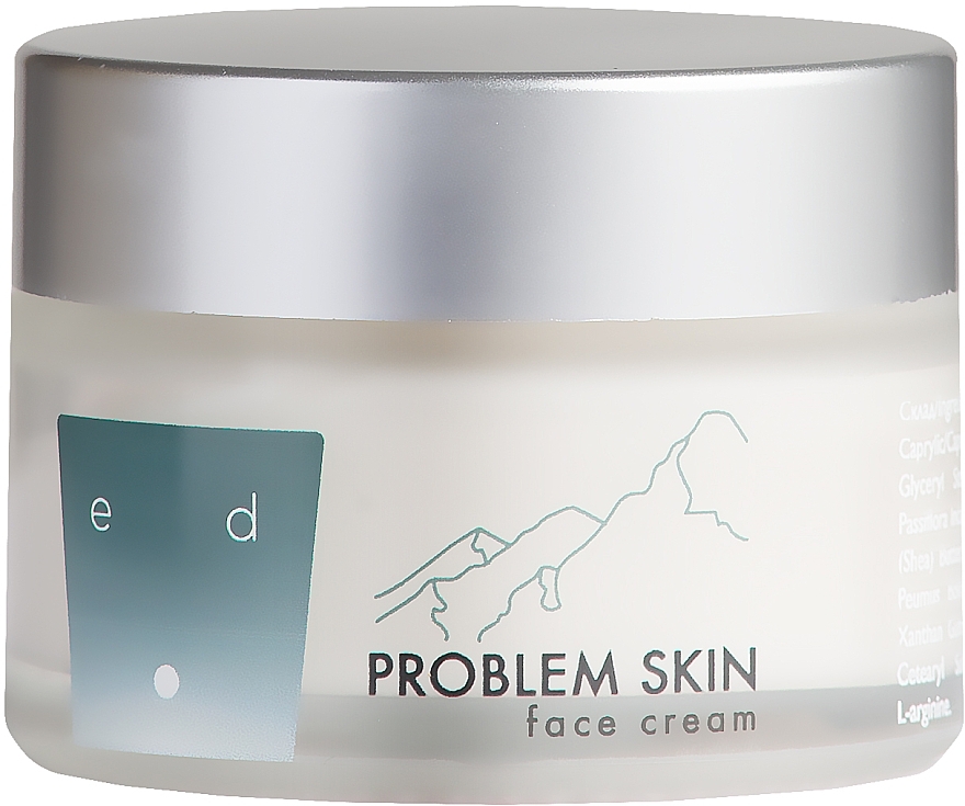 Крем для обличчя "Проблемна шкіра" - Ed Cosmetics Problem Skin Face Cream