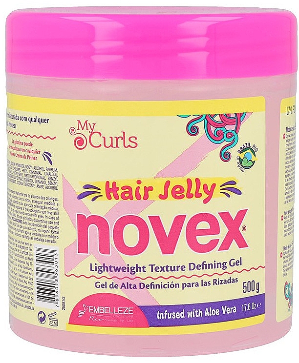 Желе для волос - Novex My Curls Jelly Segura Tudo Gel — фото N1