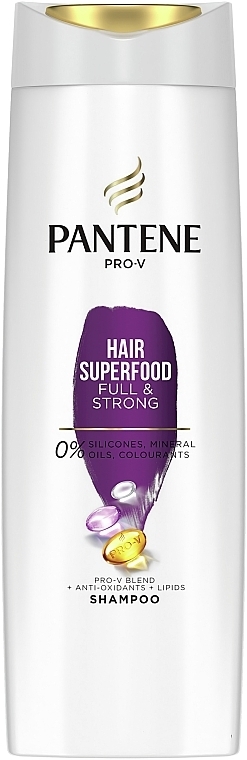 Шампунь для волосся - Pantene Pro-V Superfood Shampoo — фото N2