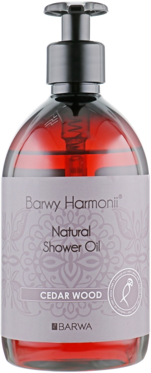 Кедровое масло для душа - Barwa Harmony Oil Shower Cedar Wood — фото N1