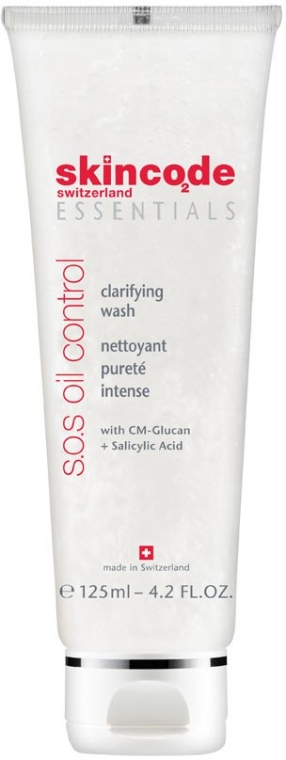 Засіб для вмивання - Skincode Essentials S.O.S Oil Control Clarifying Wash