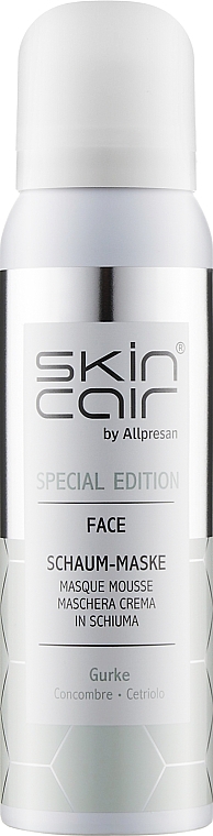 Пенная маска для лица - Allpresan Special Edition Face Schaum-Maske Gurke — фото N1