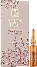 Парфумерія, косметика Сироватка з поліфенолами червоного винограду в ампулах - Yellow Rose Red Vine Serum Ampoules