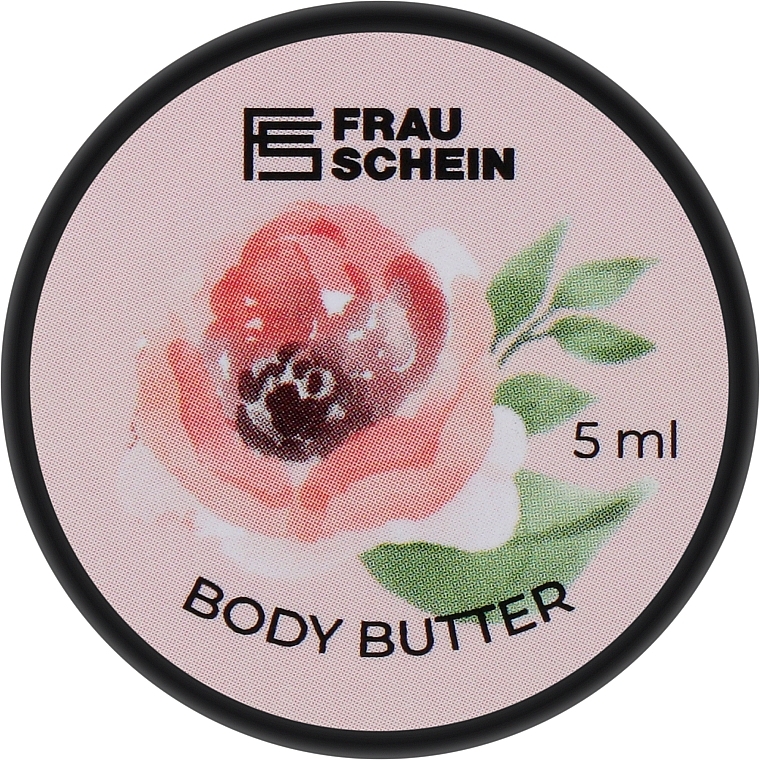 Баттер для тела "Роза" - Frau Schein Body Butter Roses (мини) — фото N1