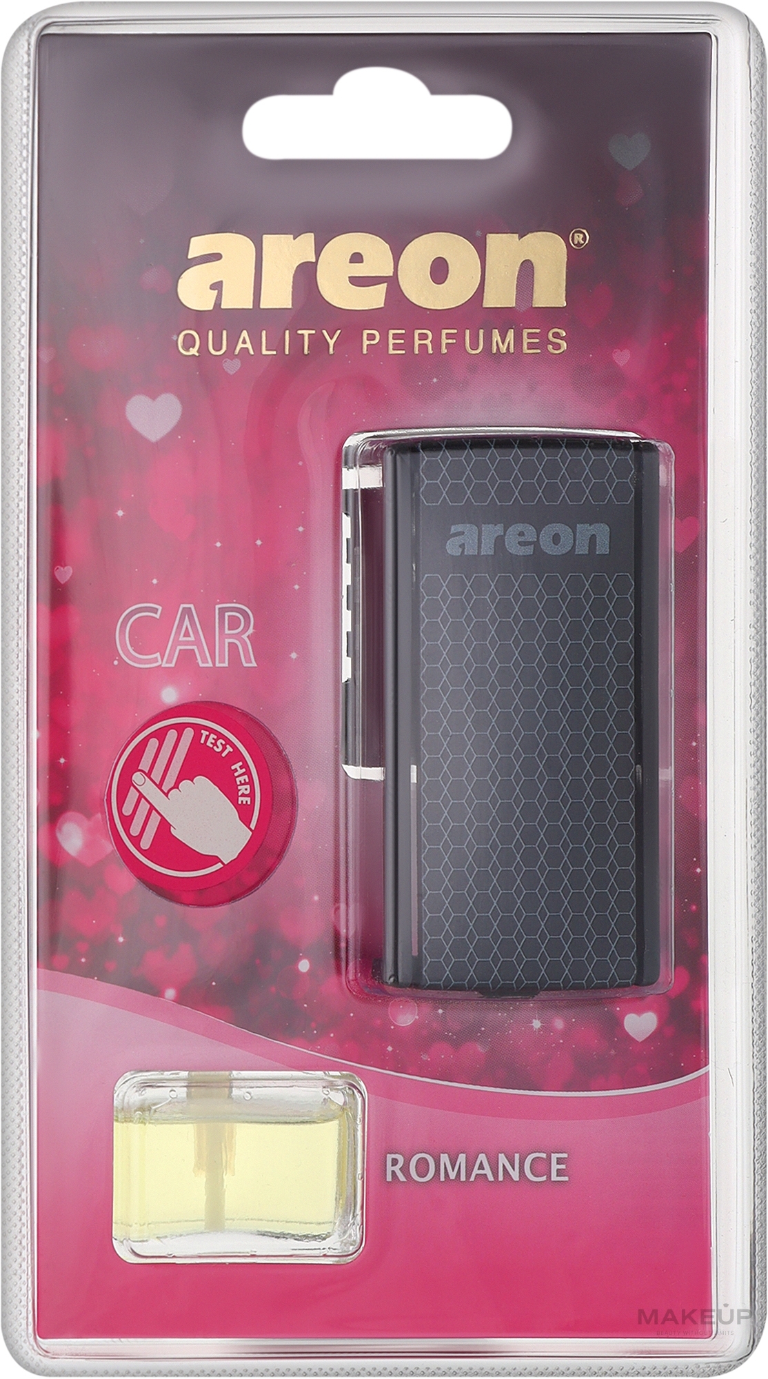 Ароматизатор для автомобіля "Романтика" - Areon Car Blister Romance — фото 8ml