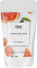 Кокосовое масло "Грейпфрут", дой-пак - Freya Cosmetics — фото N3