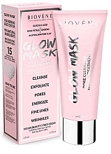 Маска для обличчя з рожевою глиною - Biovene Glow Mask Pore Cleansing Facial Treatment — фото N3