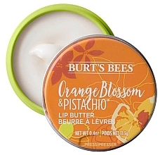 Масло для губ "Апельсиновый цвет и фисташка" - Burt's Bees Orange Blossom & Pistachio Lip Butter — фото N1