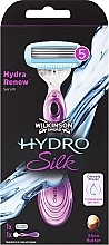 Станок + 1 змінний картридж - Wilkinson Sword Hydro Silk — фото N1