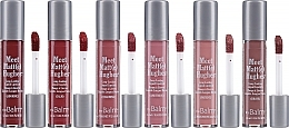 Набір рідких матових помад - TheBalm Meet Matt(e) Hughes® Special Delivery (lipstick/6x1,2ml) — фото N2