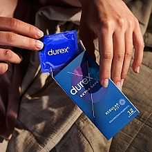 Презервативи латексні з силіконовою змазкою DUREX® Extra Safe (максимальна надійність), 12 шт - Durex Extra Safe — фото N6