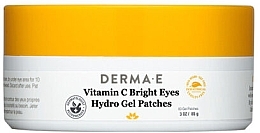 Парфумерія, косметика Гідрогелеві патчі з вітаміном С - Vitamin C Bright Eye Gel Pads by Derma E Natural Skincare