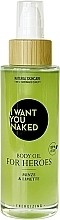 Масло для тела "Mint & Lime" - I Want You Naked For Heroes Body Oil — фото N2