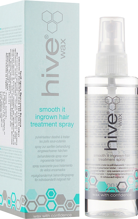 Препарат проти вростання волосся - Hive Smooth It Ingrown Hair Treatment Spray — фото N2