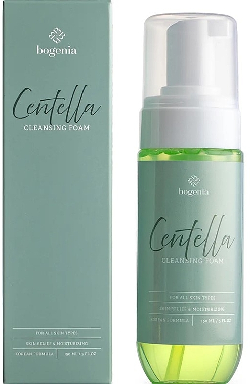 Пінка для вмивання - Bogenia Centella Cleansing Foam BG421 — фото N1