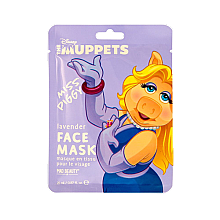 Парфумерія, косметика Зволожувальна маска для обличчя - Mad Beauty Disney Muppets Face Mask Miss Piggy