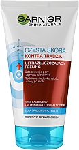 Духи, Парфюмерия, косметика Скраб от прыщей Чистая Кожа Актив - Garnier Skin Naturals