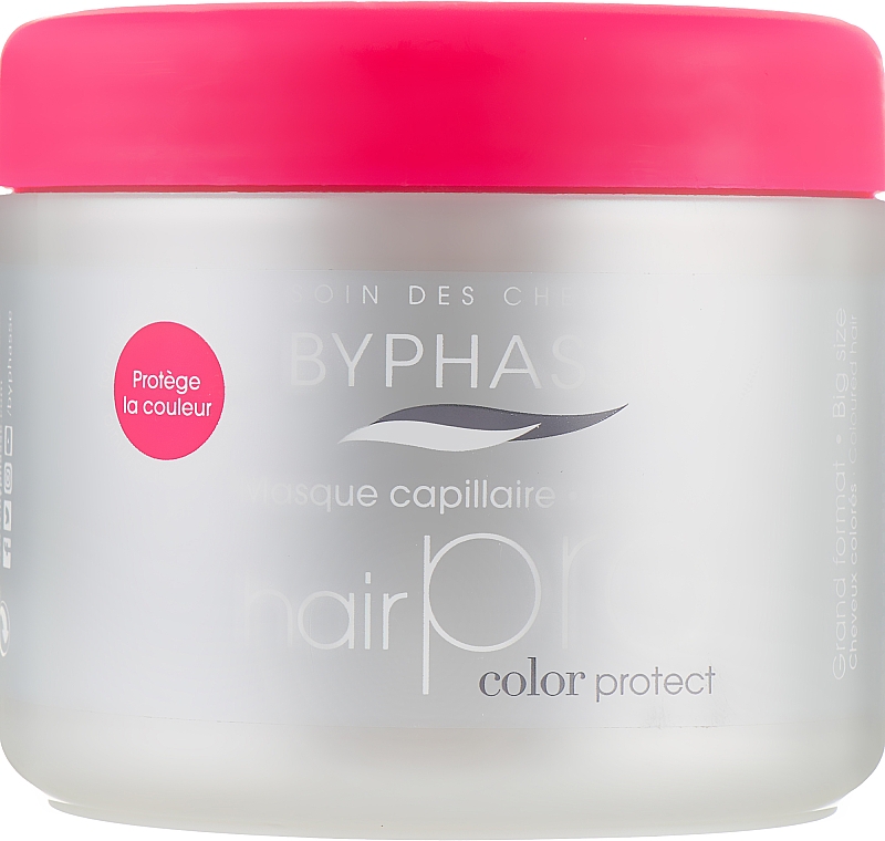 Маска для защиты окрашенных волос - Byphasse Hair Pro Mask Color Protect