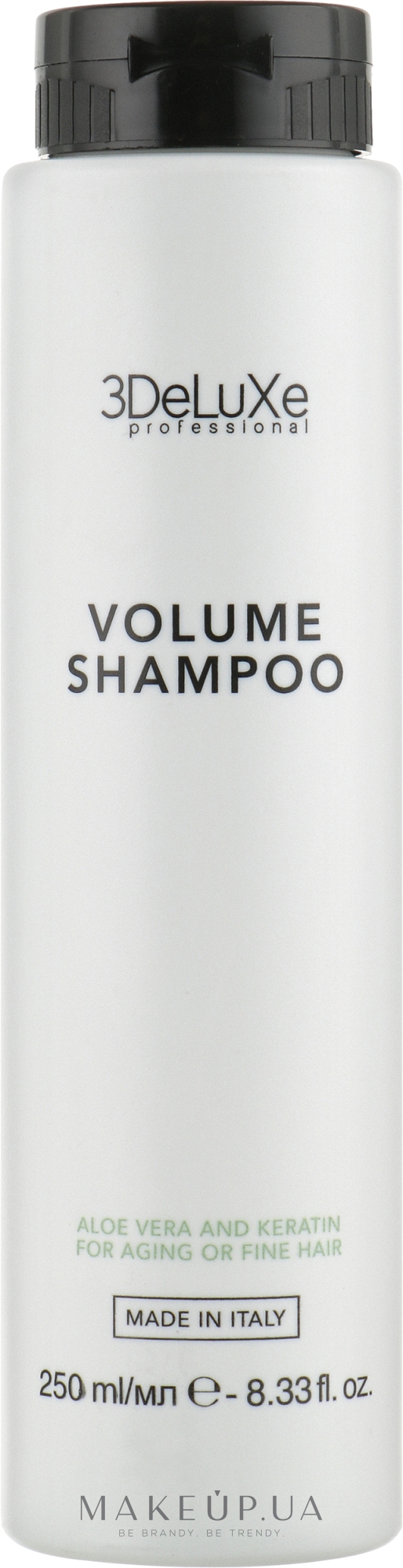 Шампунь для об'єму волосся - 3DeLuXe Volume Shampoo — фото 250ml