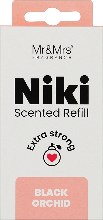 Сменный блок для ароматизатора - Mr&Mrs Niki Black Orchid Refill — фото N1
