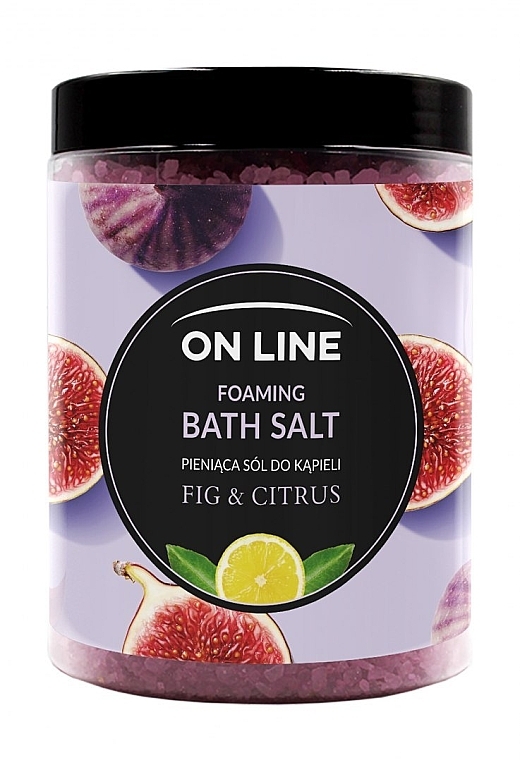 Сіль для ванн "Інжир і цитрусові" - On Line Fig & Citrus Bath Sea Salt — фото N1