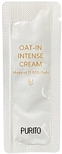 Духи, Парфюмерия, косметика Интенсивный увлажняющий крем с овсом - Purito Seoul Oat-in Intense Cream (пробник)