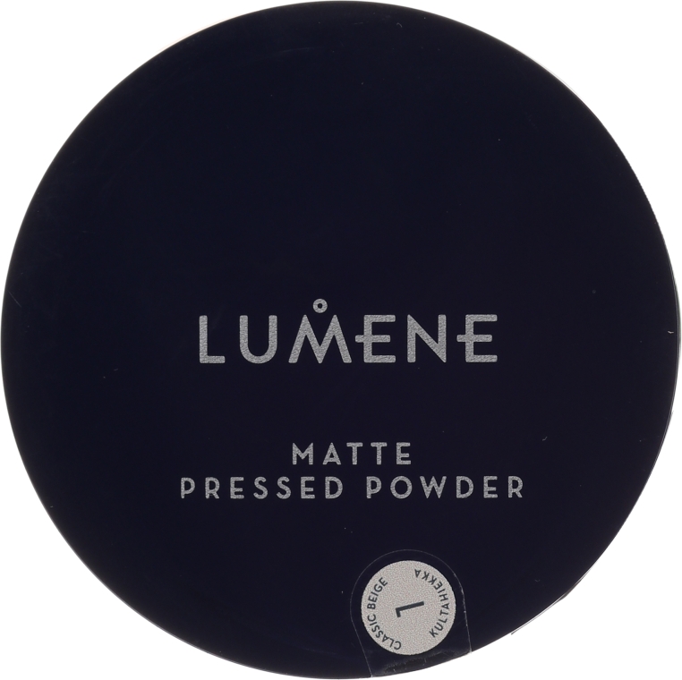 Компактная матирующая пудра - Lumene Matte Pressed Powder