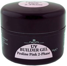 Парфумерія, косметика УЦІНКА Гель для нігтів - Naomi UV Builder Gel Proline Pink 2-Phase*