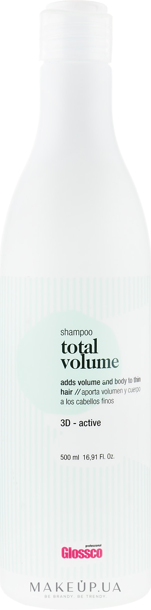 Шампунь для придания объема - Glossco Treatment Total Volume Shampoo — фото 500ml