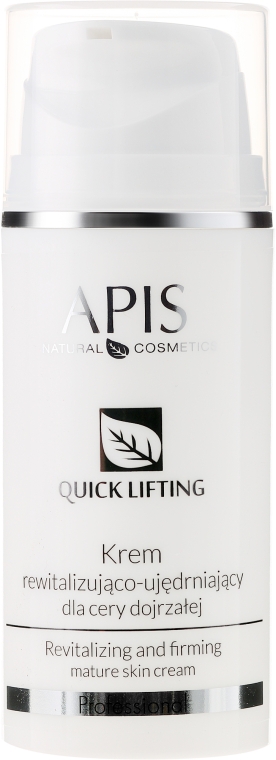 Укрепляющий крем для зрелой кожи - APIS Professional Quick Lifting Face Cream