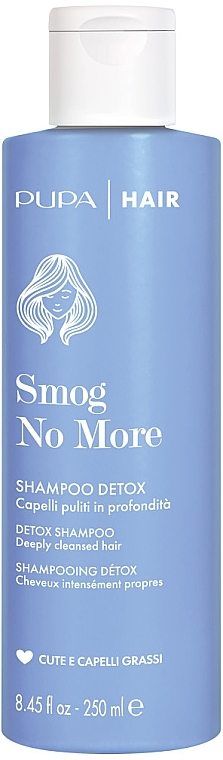 Шампунь для жирных волос и кожи головы - Pupa Smog No More Detox Shampoo — фото N1