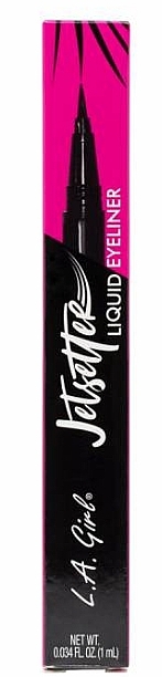 Жидкая подводка для глаз - L.A. Girl Jetsetter Liquid Eyeliner — фото N1