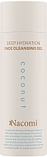 Парфумерія, косметика Очищувальний гель для обличчя з кокосом - Nacomi Deep Hydration Coconut Face Cleansing Gel