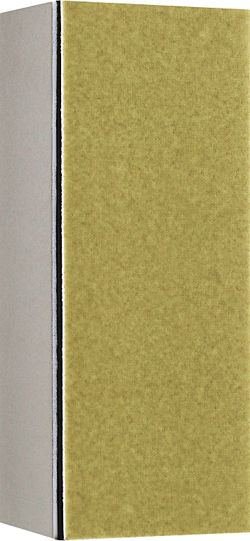 Баф чотиристоронній шліфувальний на піноподібній основі, 95х26х25 мм, зелений - Baihe Hair — фото N2