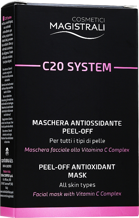 Антиоксидантная маска для лица - Cosmetici Magistrali Antiox C20 System Mask — фото N2