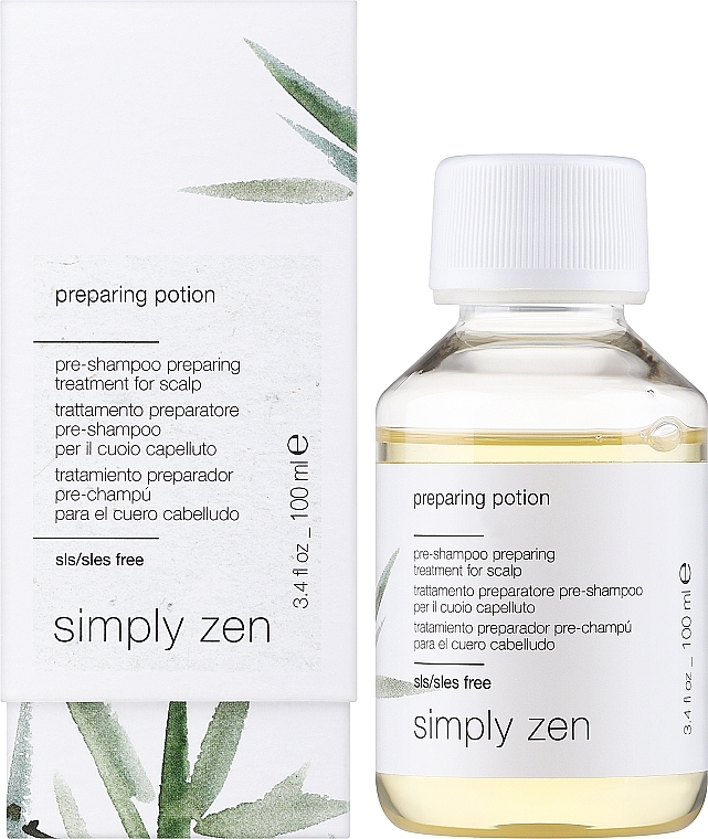 Предварительный шампунь для волос - Z. One Concept Simply Zen Preparing Potion — фото N2