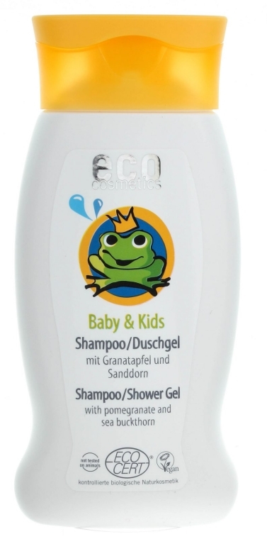 Детский шампунь для волос и тела - Eco Cosmetics Baby&Kids Shampoo/Shower Gel