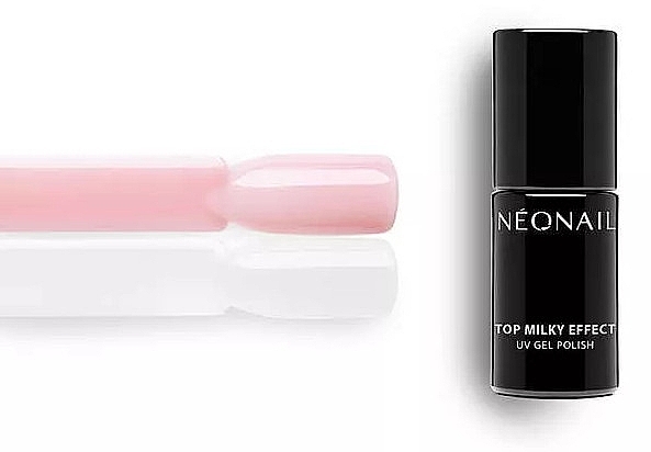 Топ гібридний для гель-лаку - NeoNail Top Milky Effect Creamy — фото N4